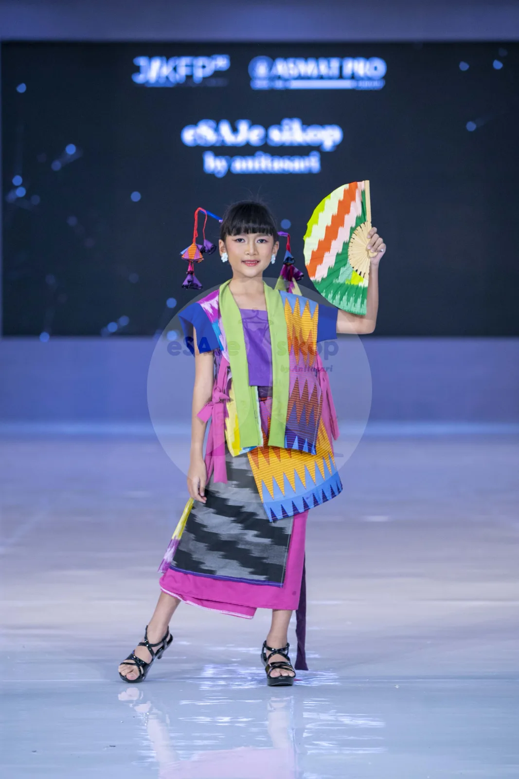 Kostum Mozaik Ceria Runway Kids Seri 2
