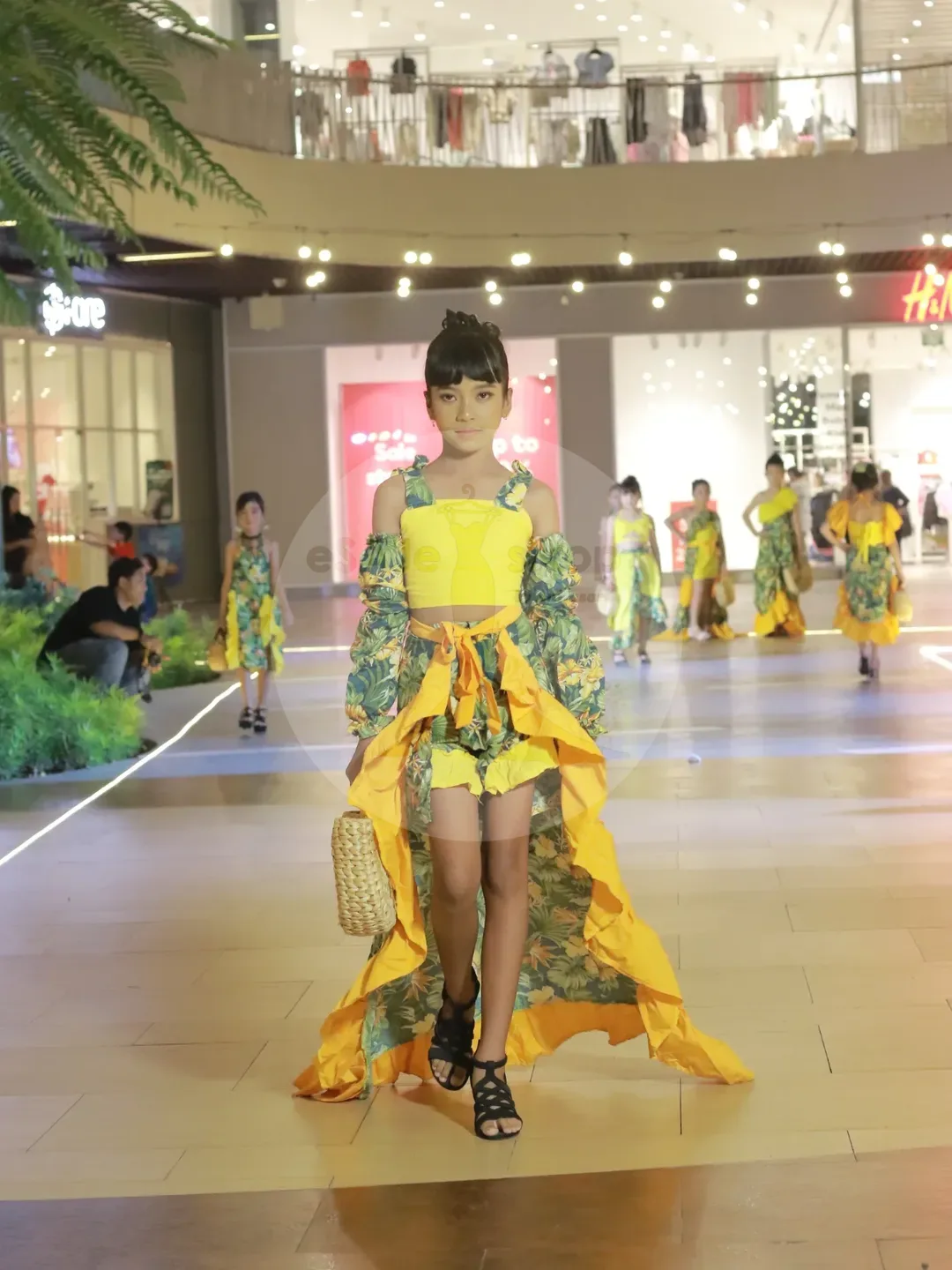 Summer Sunshine Canary Yellow Resort Dress